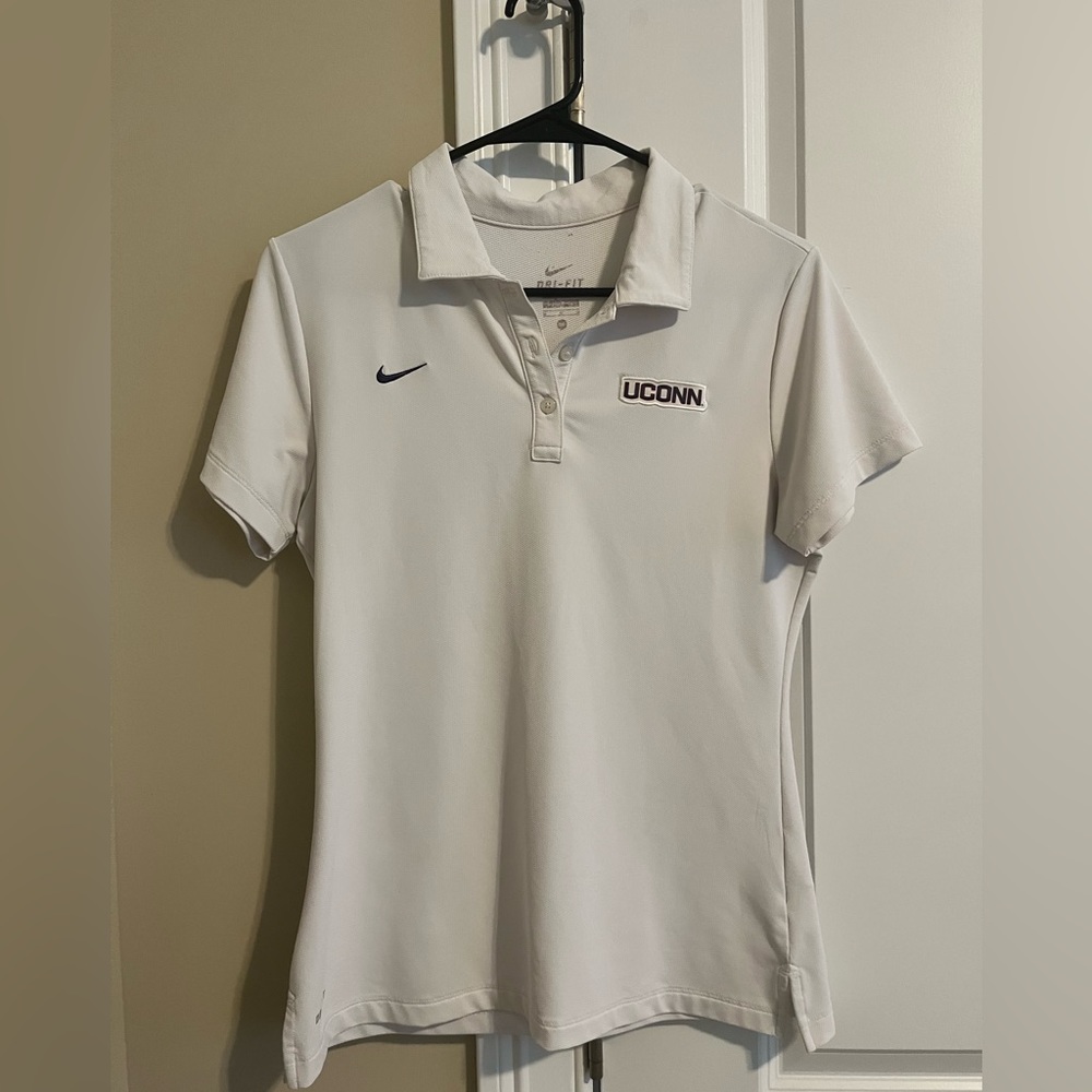 Uconn Nike womens dri fit polo